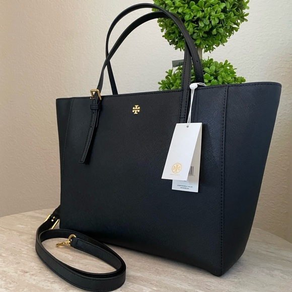 New✨ authentic Emerson tote bag & matching wallet in black - Picture 4 of 15